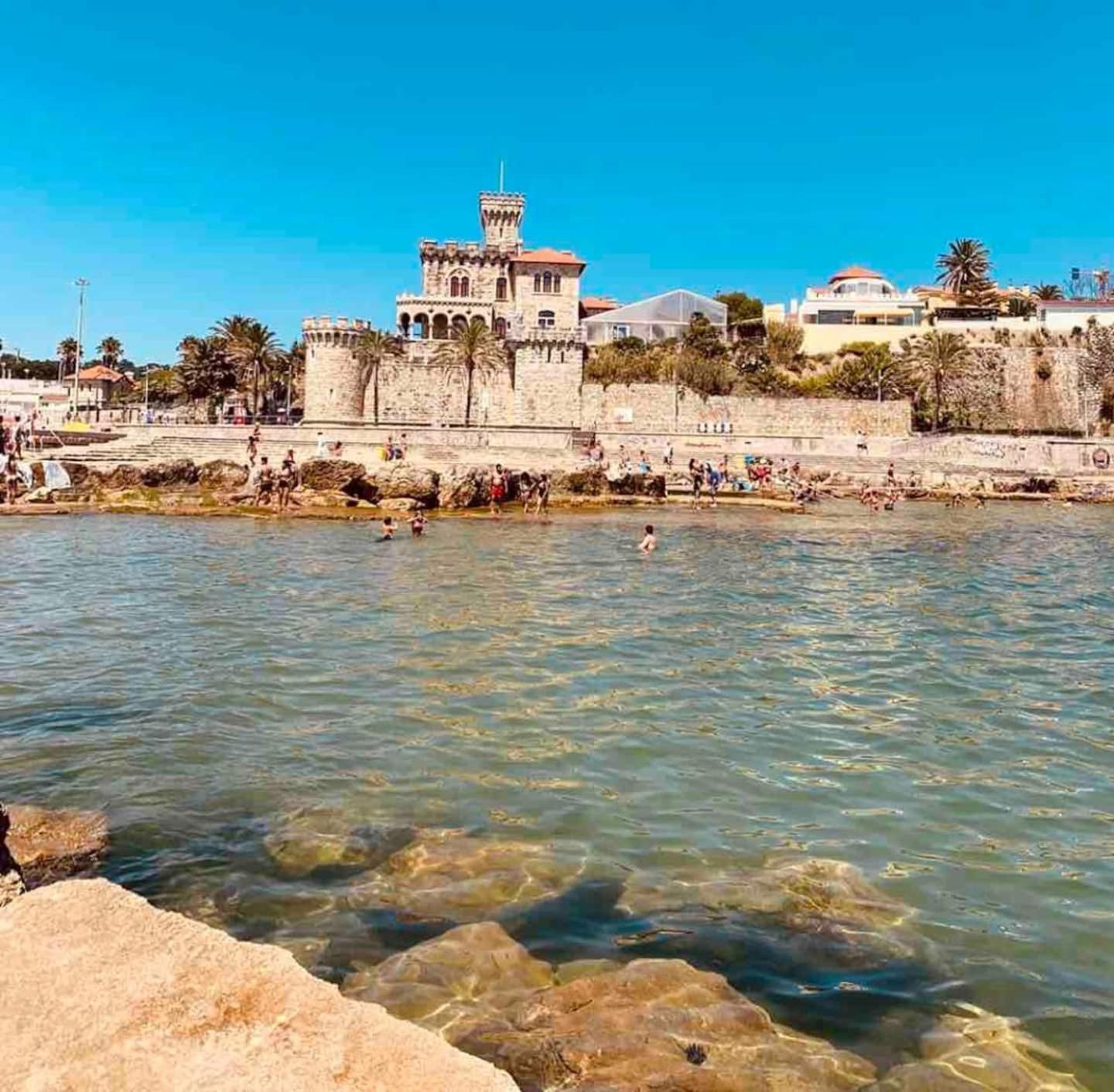 Sea View 2 Mins Walk To Beach And Estoril Casino Exterior photo